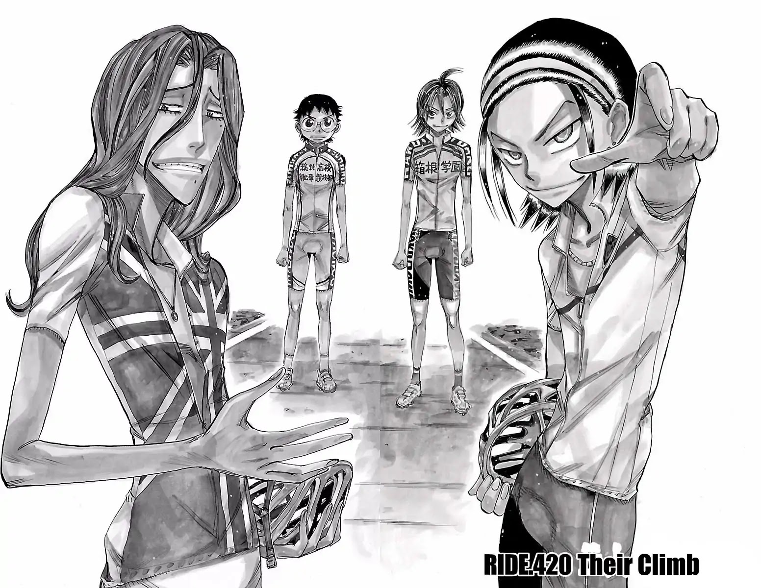 Yowamushi Pedal chapter 420 page 2