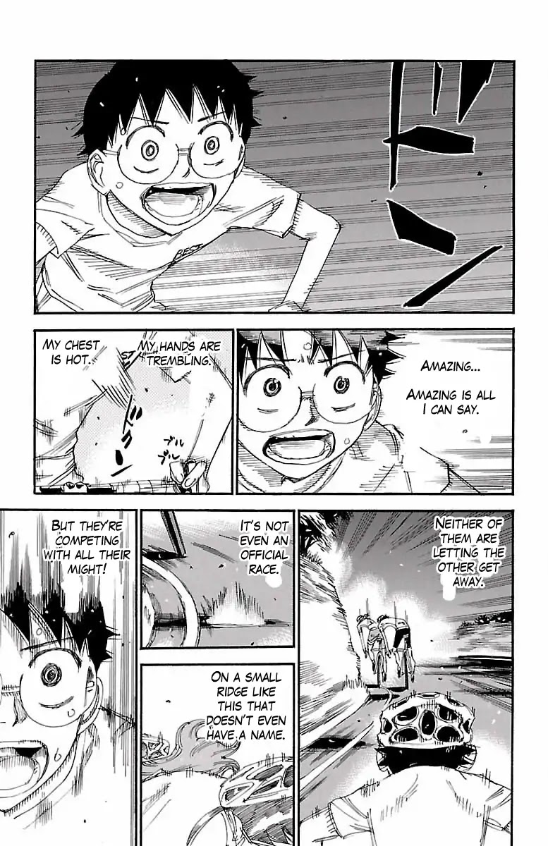 Yowamushi Pedal chapter 420 page 9