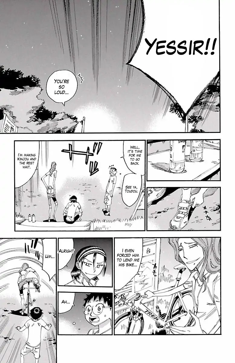 Yowamushi Pedal chapter 421 page 11