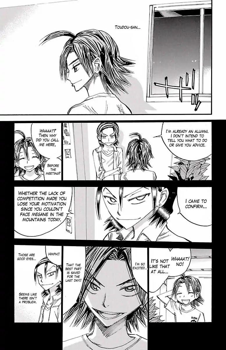 Yowamushi Pedal chapter 421 page 17