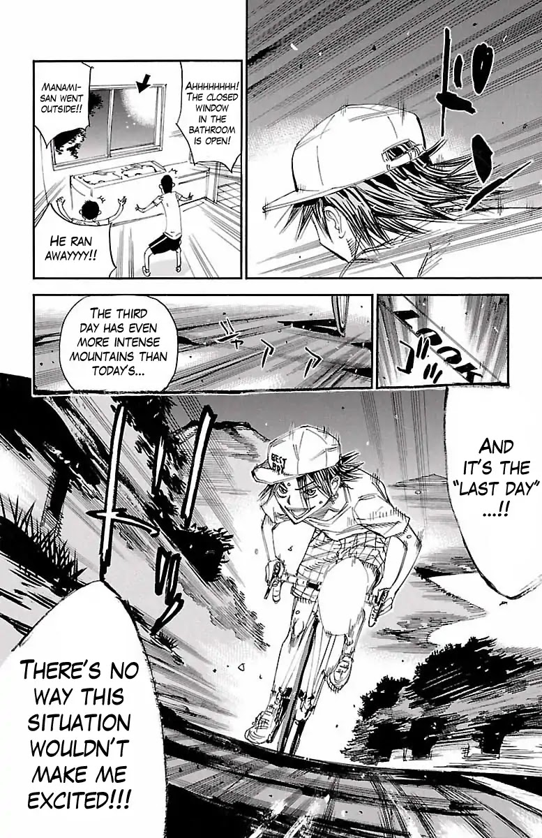 Yowamushi Pedal chapter 421 page 18