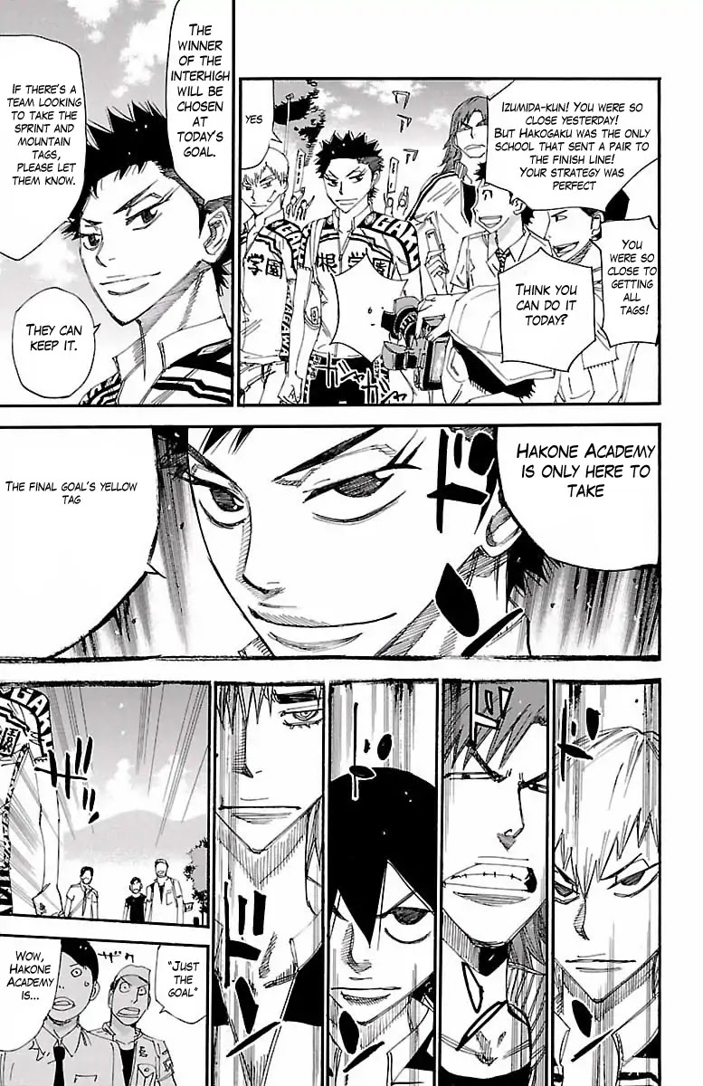 Yowamushi Pedal chapter 422 page 6