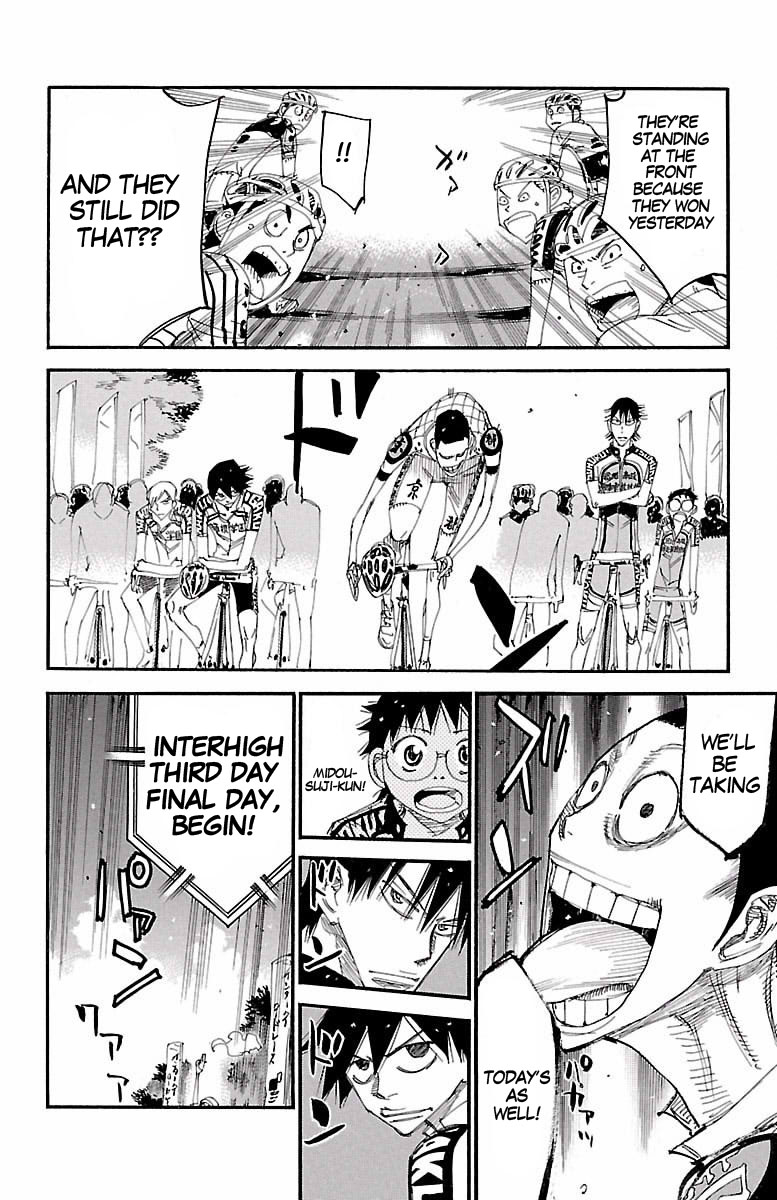 Yowamushi Pedal chapter 424 page 17