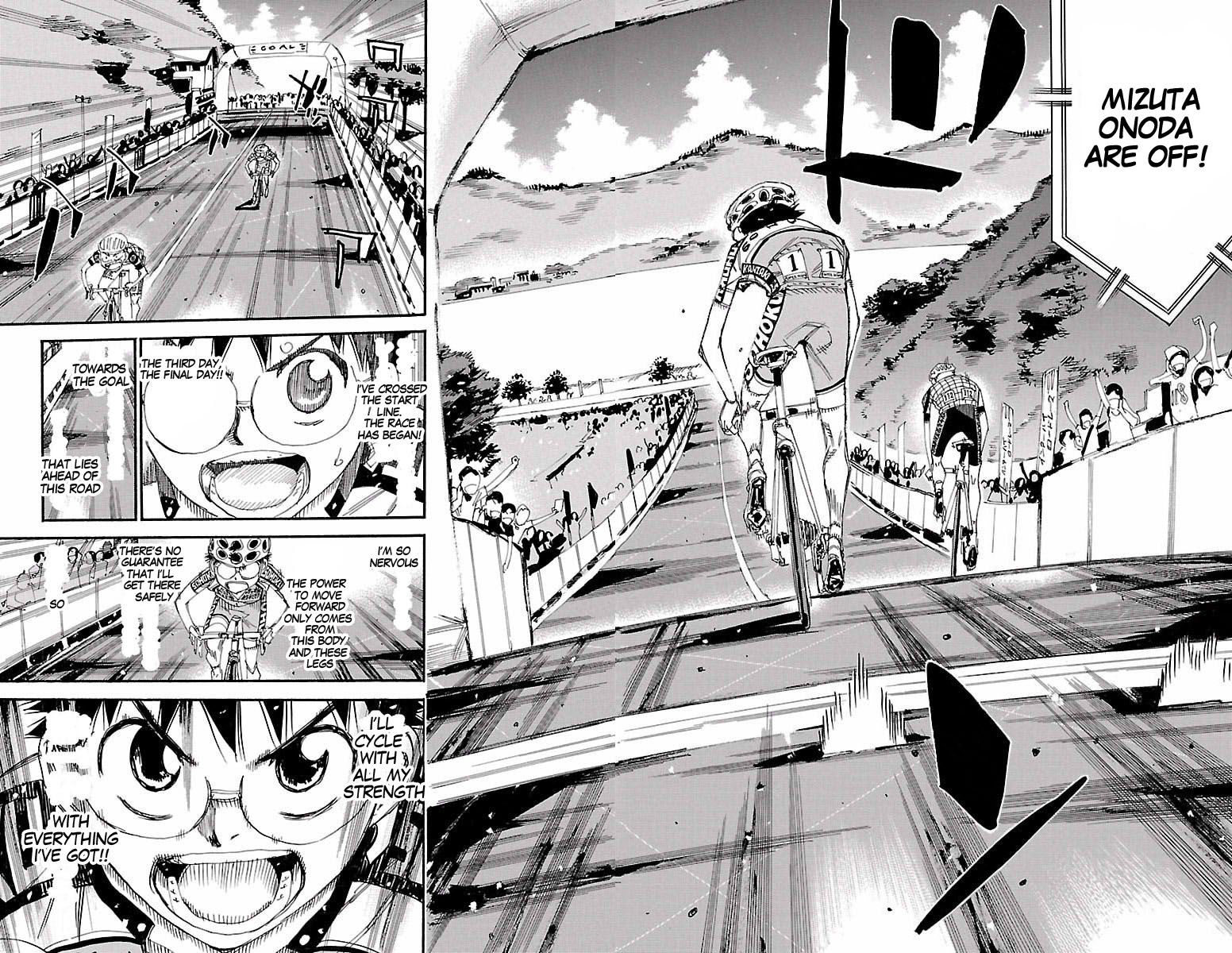 Yowamushi Pedal chapter 425 page 10