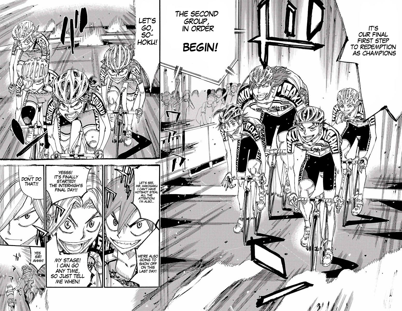 Yowamushi Pedal chapter 425 page 14