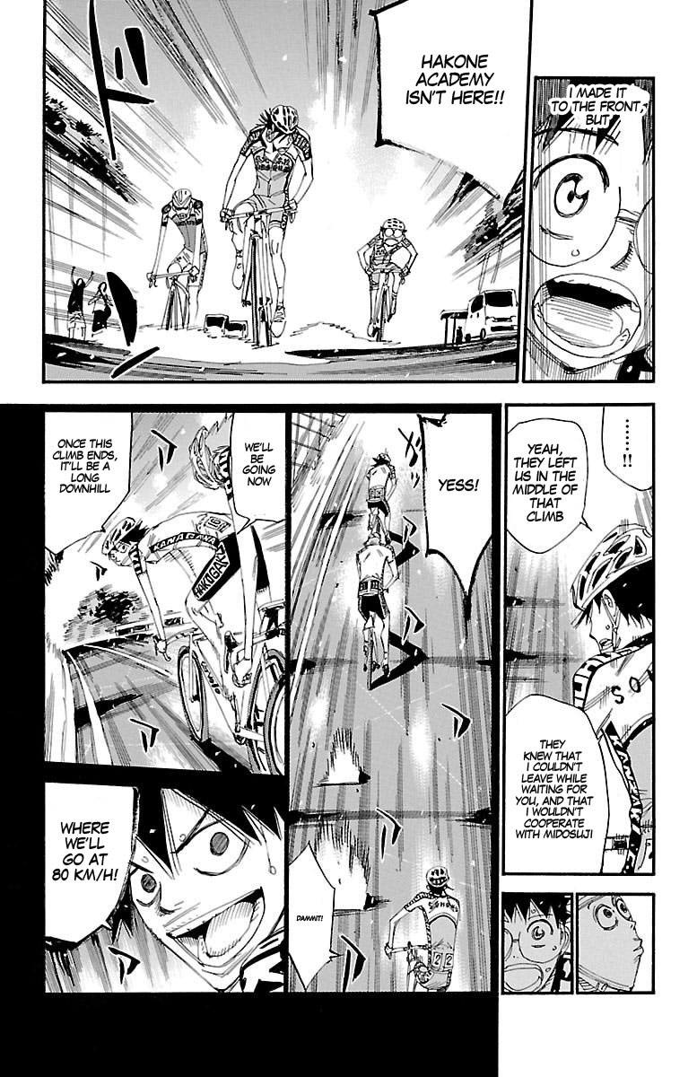 Yowamushi Pedal chapter 427 page 8