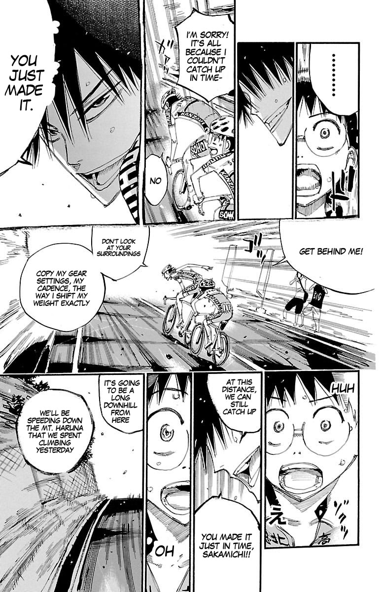 Yowamushi Pedal chapter 427 page 9