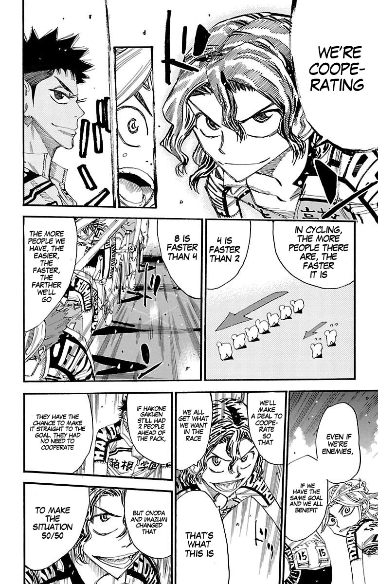 Yowamushi Pedal chapter 428 page 9