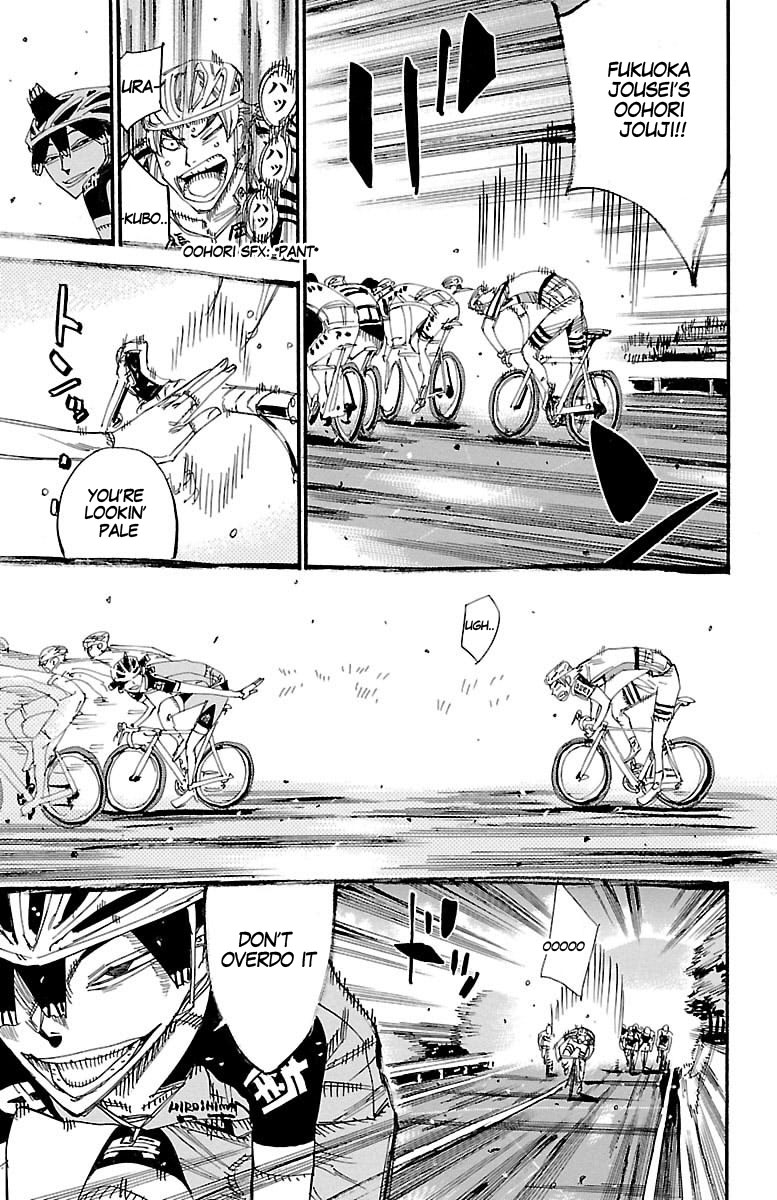 Yowamushi Pedal chapter 429 page 19