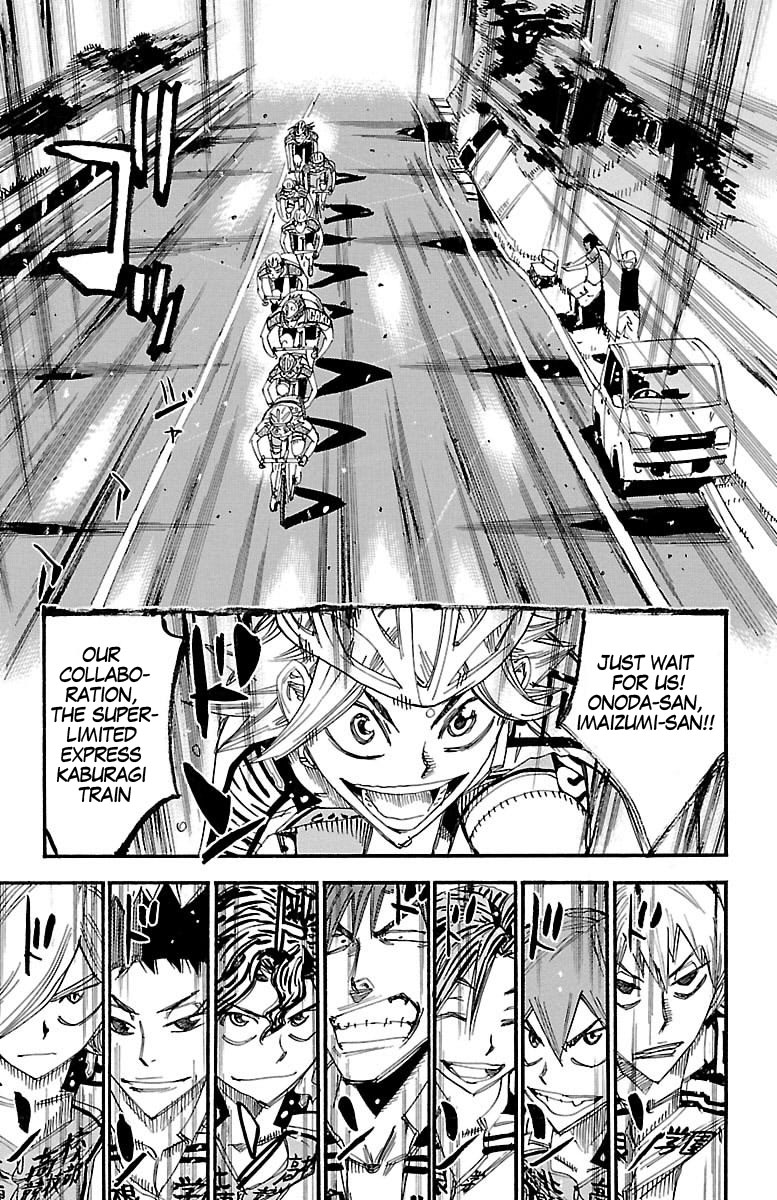 Yowamushi Pedal chapter 429 page 3