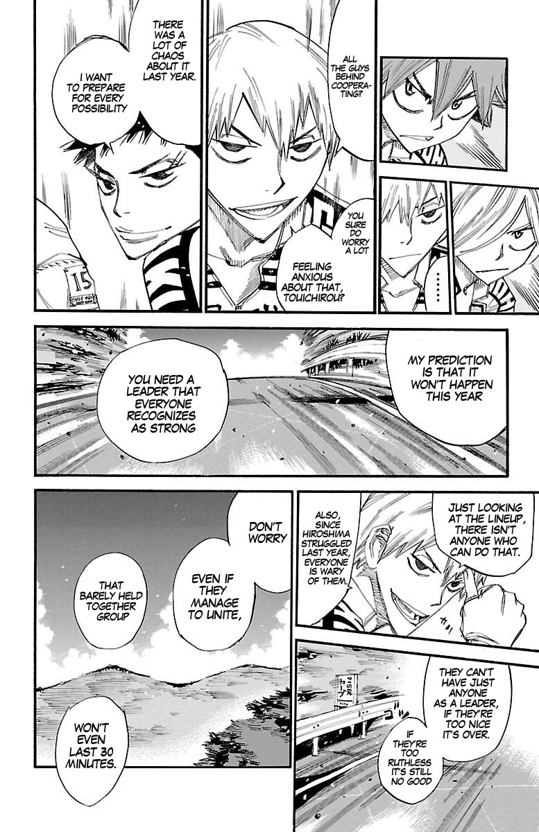 Yowamushi Pedal chapter 429 page 5