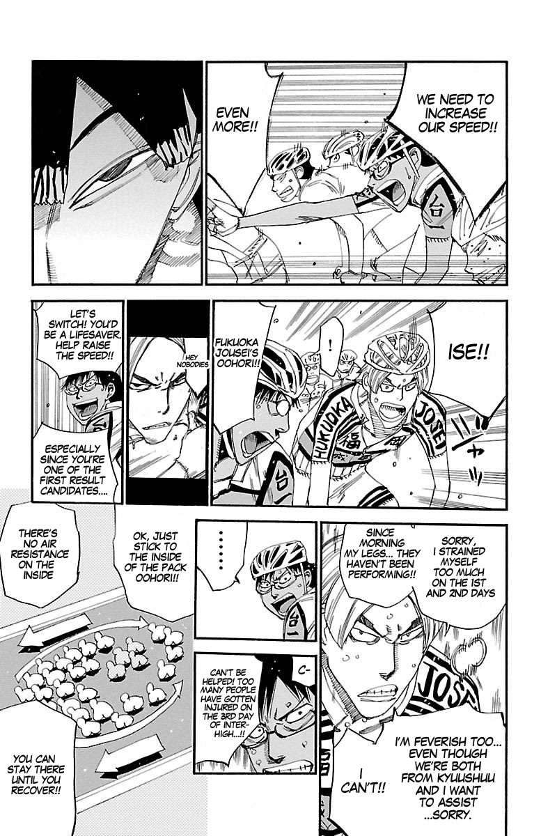 Yowamushi Pedal chapter 429 page 8