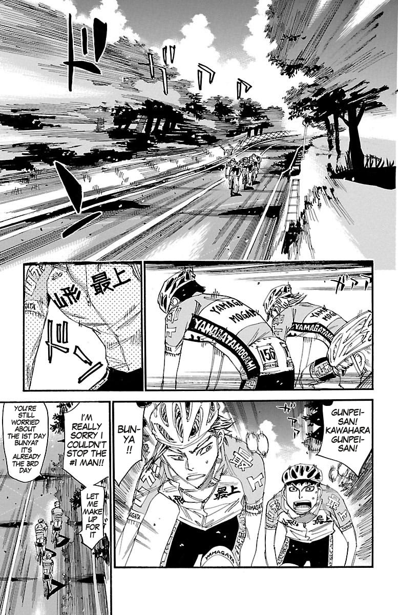 Yowamushi Pedal chapter 430 page 11