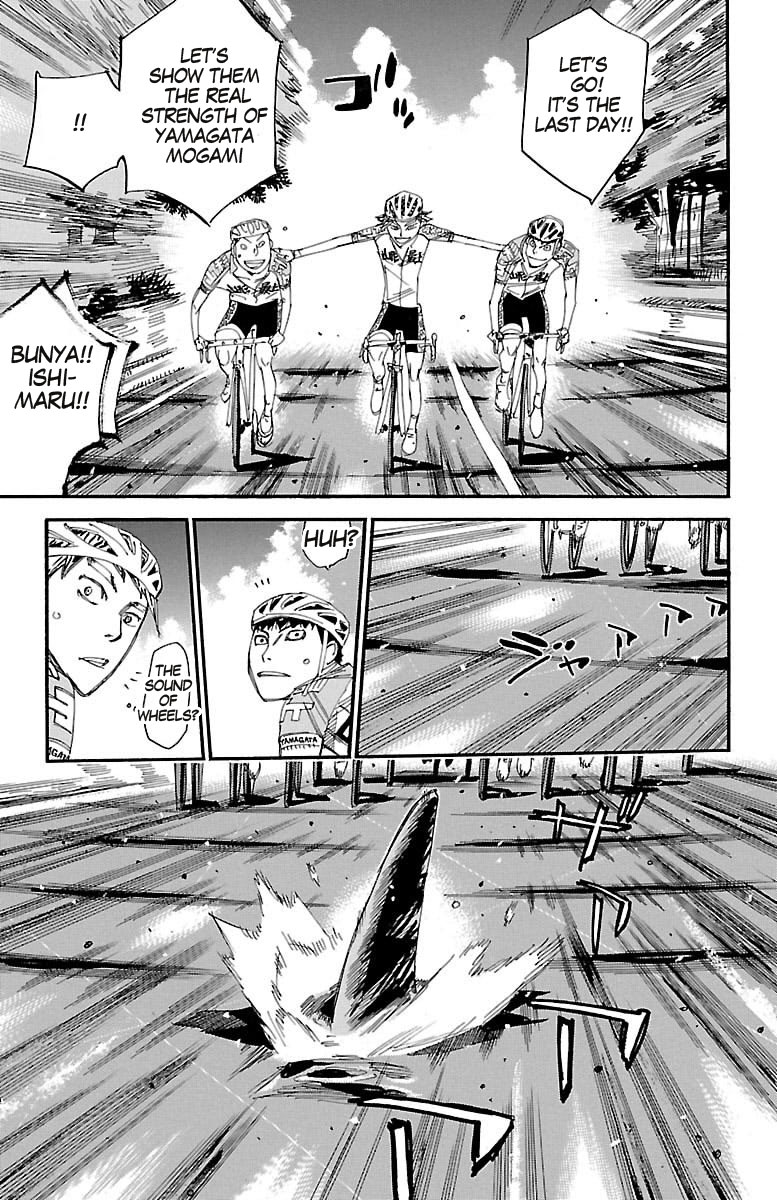 Yowamushi Pedal chapter 430 page 13