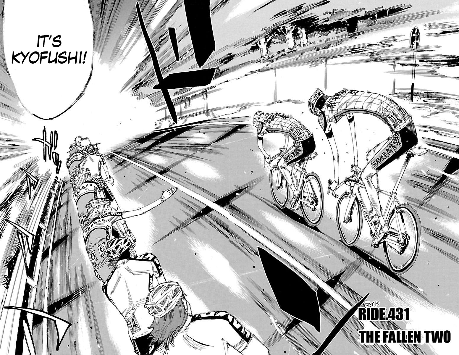 Yowamushi Pedal chapter 431 page 4