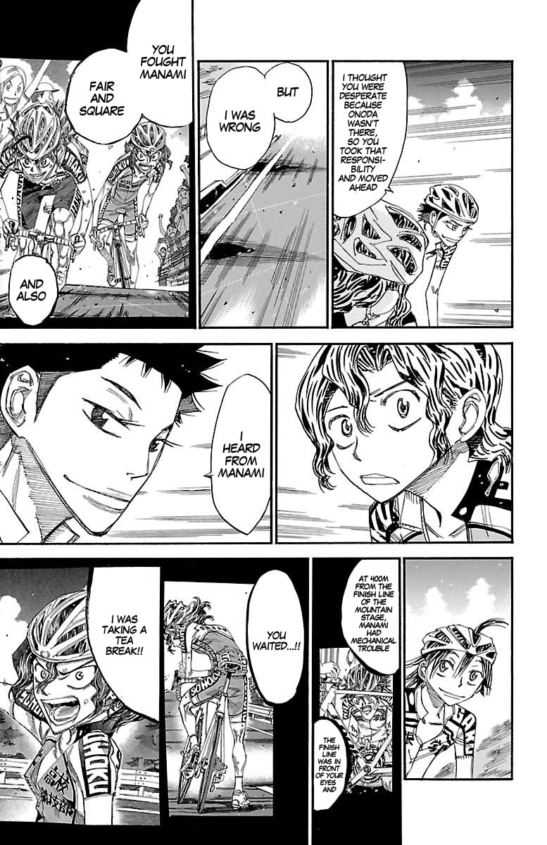 Yowamushi Pedal chapter 433 page 14