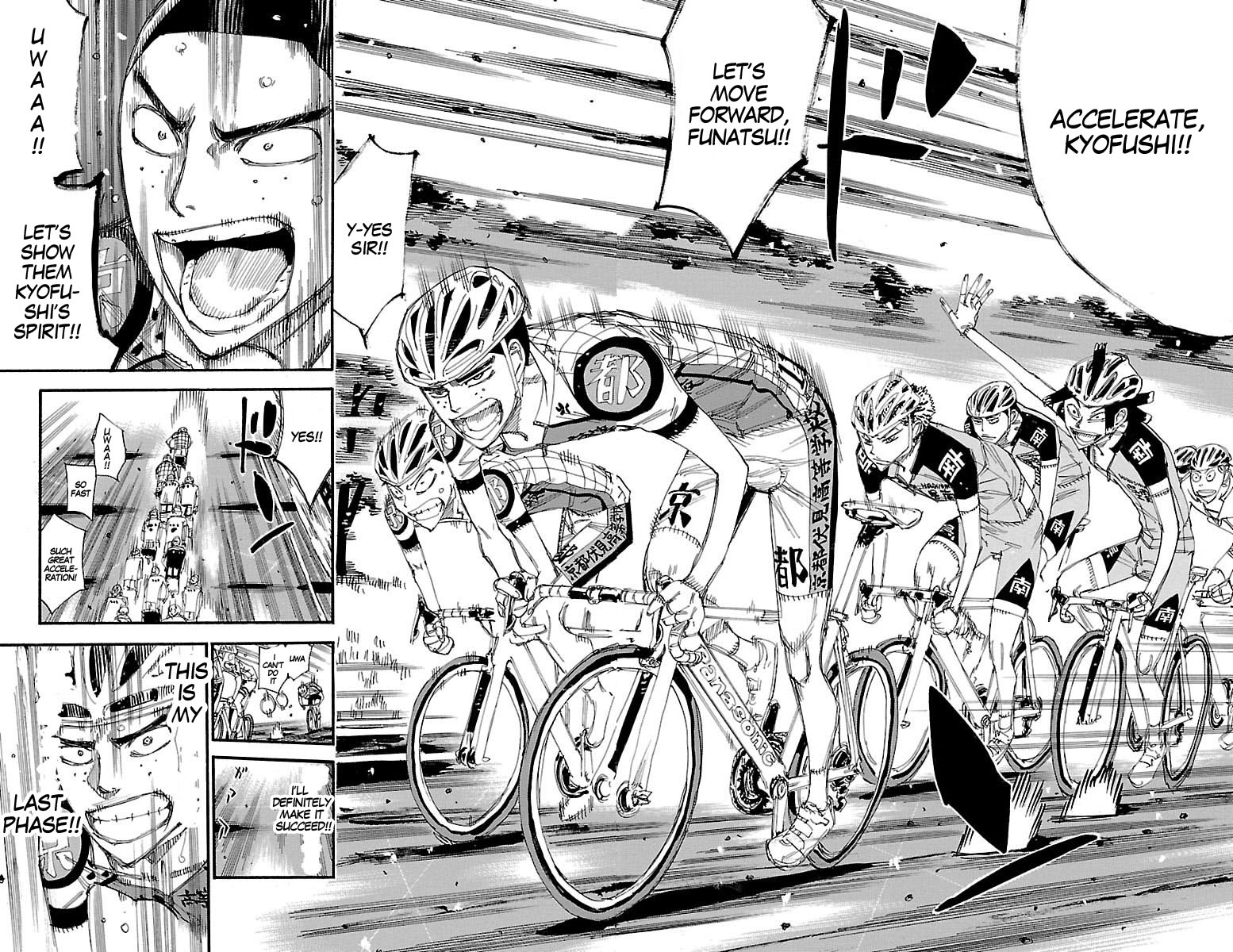 Yowamushi Pedal chapter 433 page 8