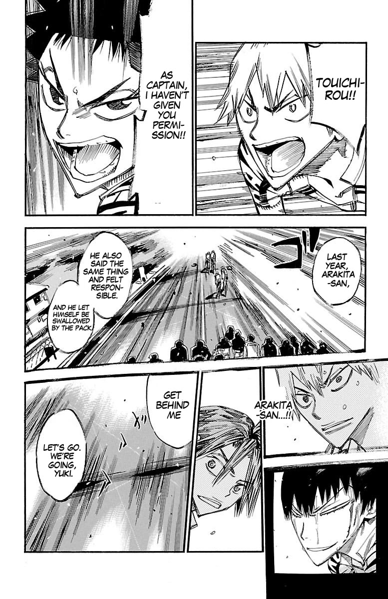 Yowamushi Pedal chapter 434 page 14