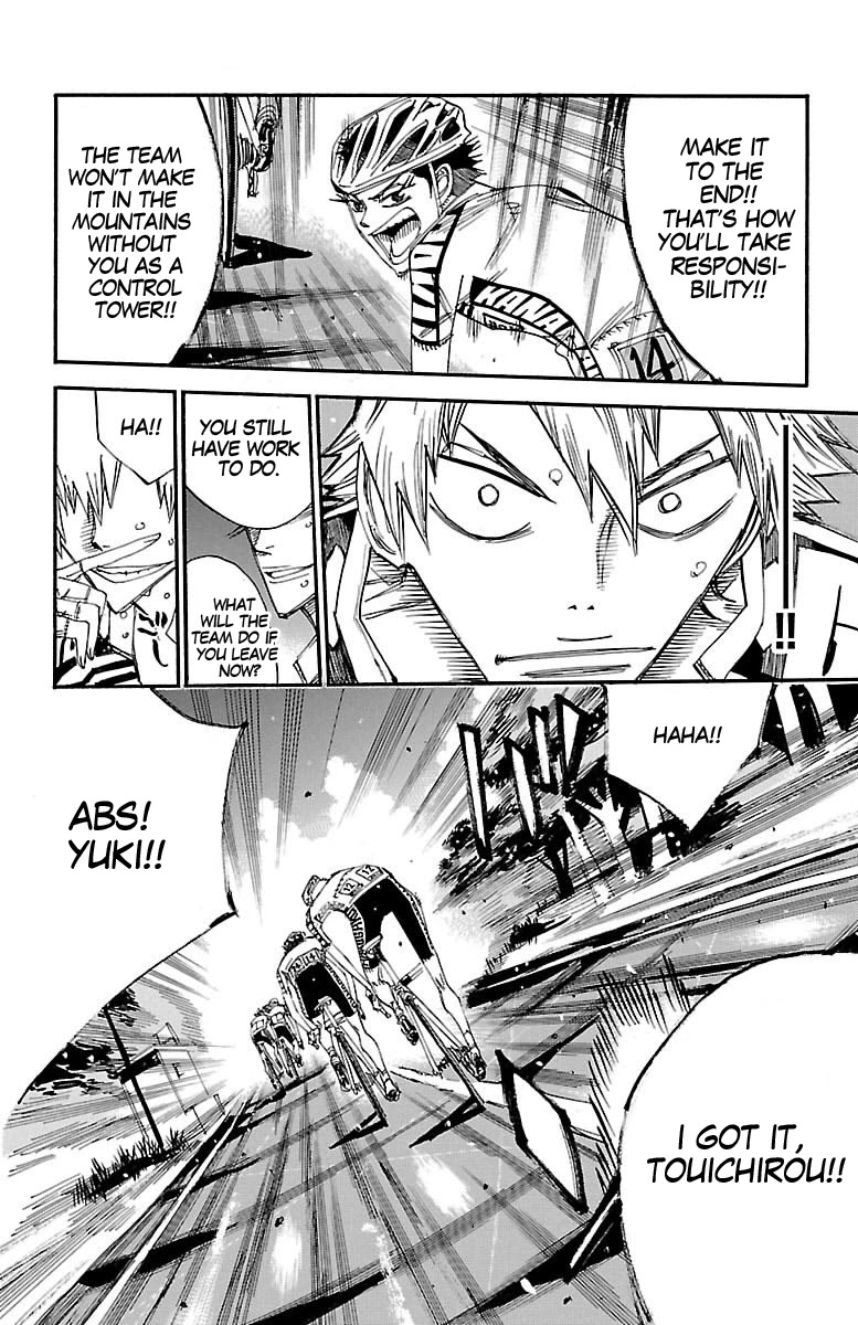 Yowamushi Pedal chapter 434 page 16