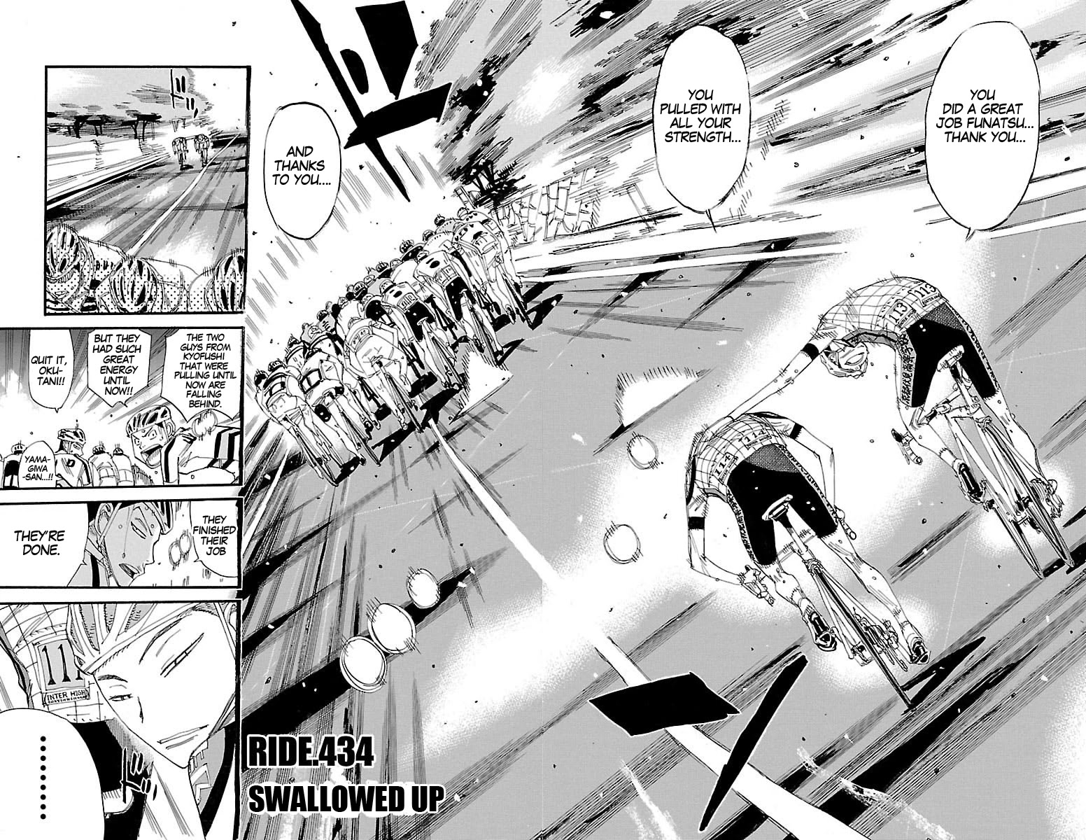 Yowamushi Pedal chapter 434 page 4