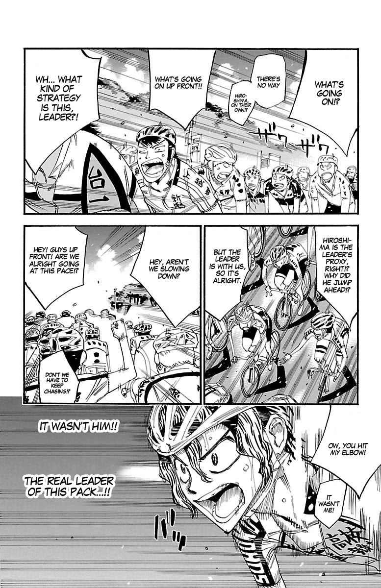 Yowamushi Pedal chapter 435 page 10