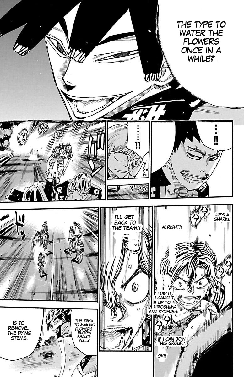 Yowamushi Pedal chapter 435 page 17