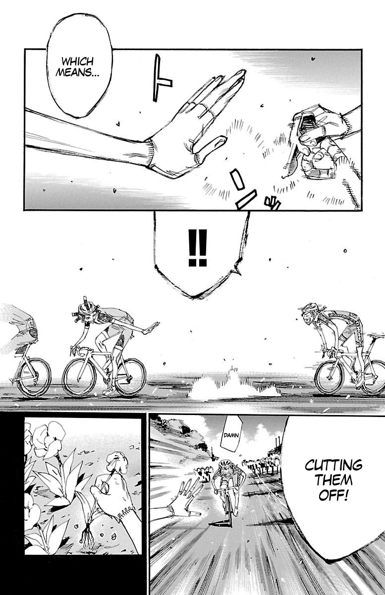 Yowamushi Pedal chapter 435 page 18