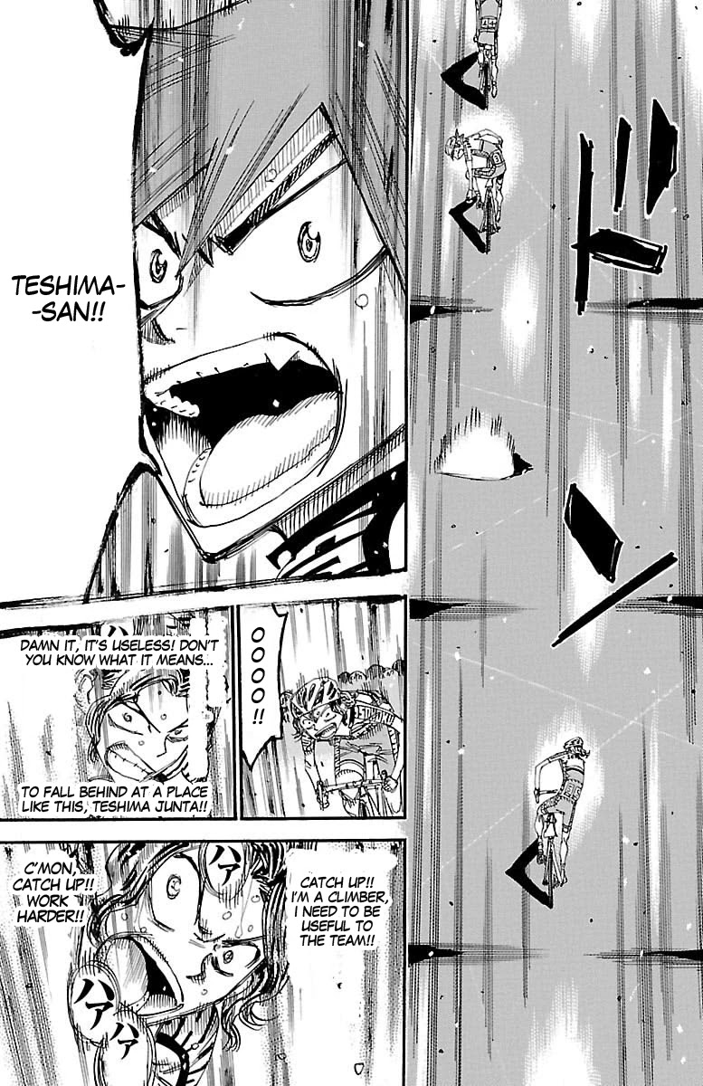 Yowamushi Pedal chapter 435 page 5