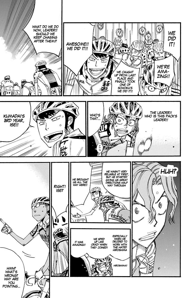 Yowamushi Pedal chapter 435 page 8