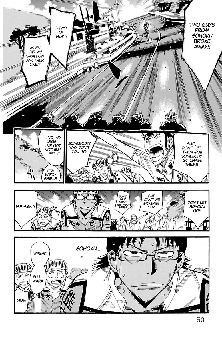 Yowamushi Pedal chapter 436 page 11