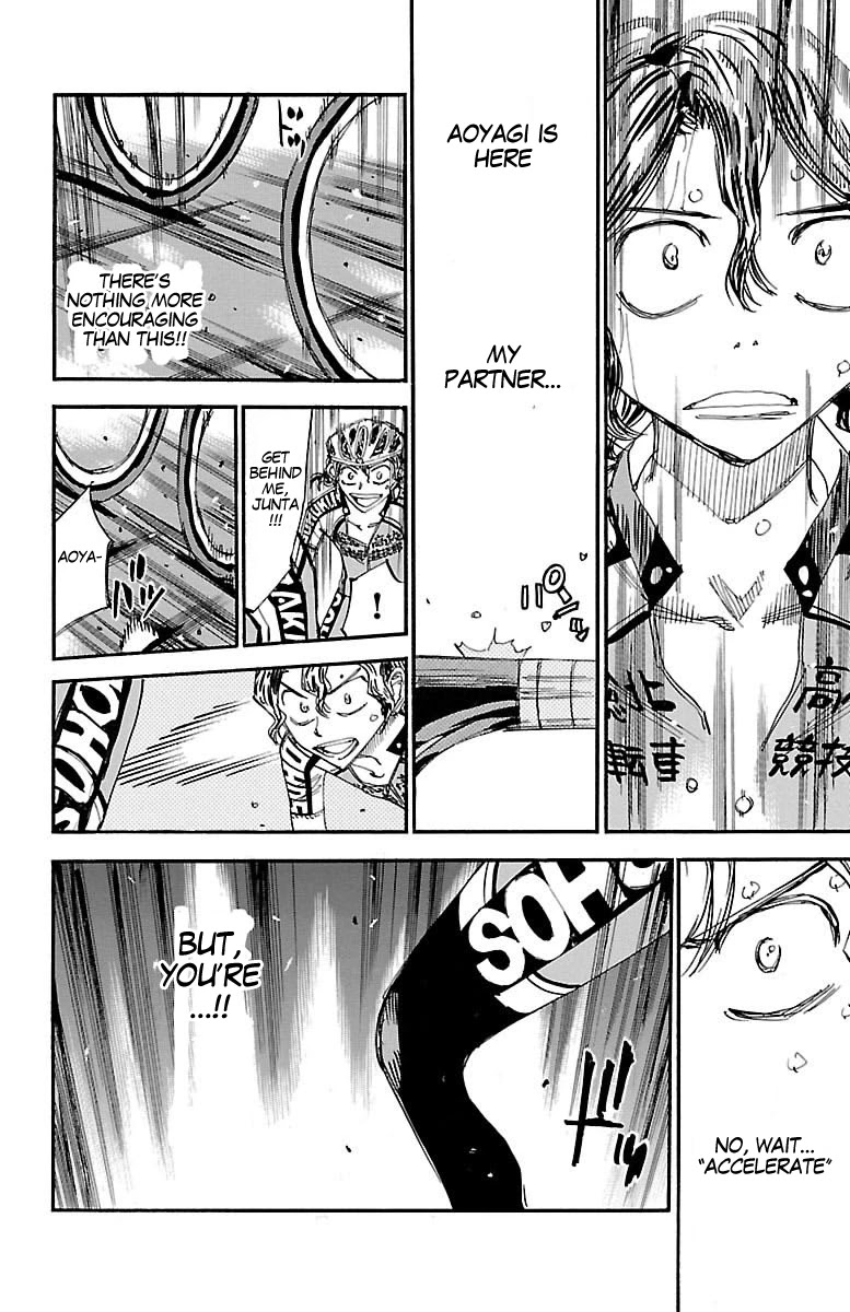 Yowamushi Pedal chapter 436 page 8