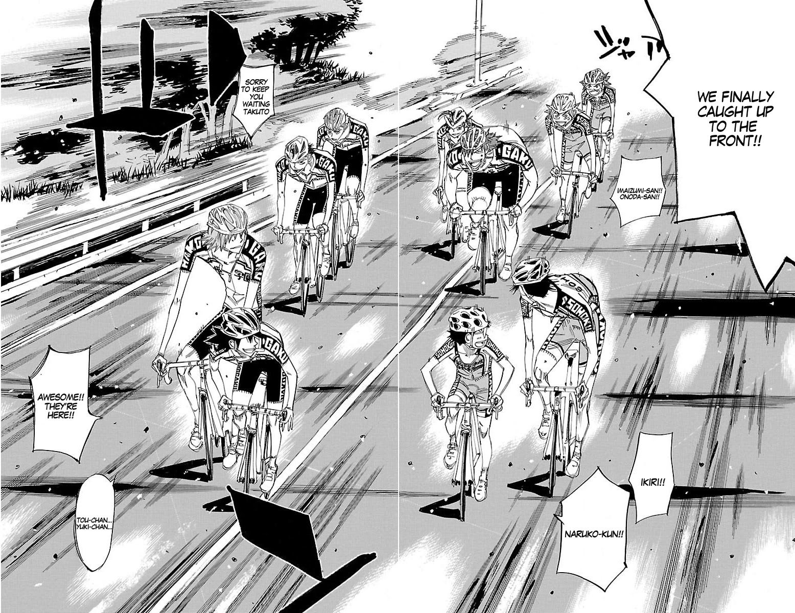 Yowamushi Pedal chapter 437 page 10