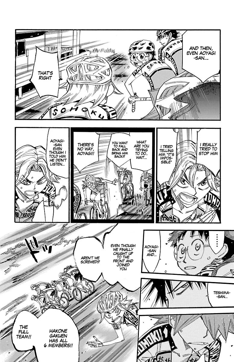 Yowamushi Pedal chapter 437 page 13