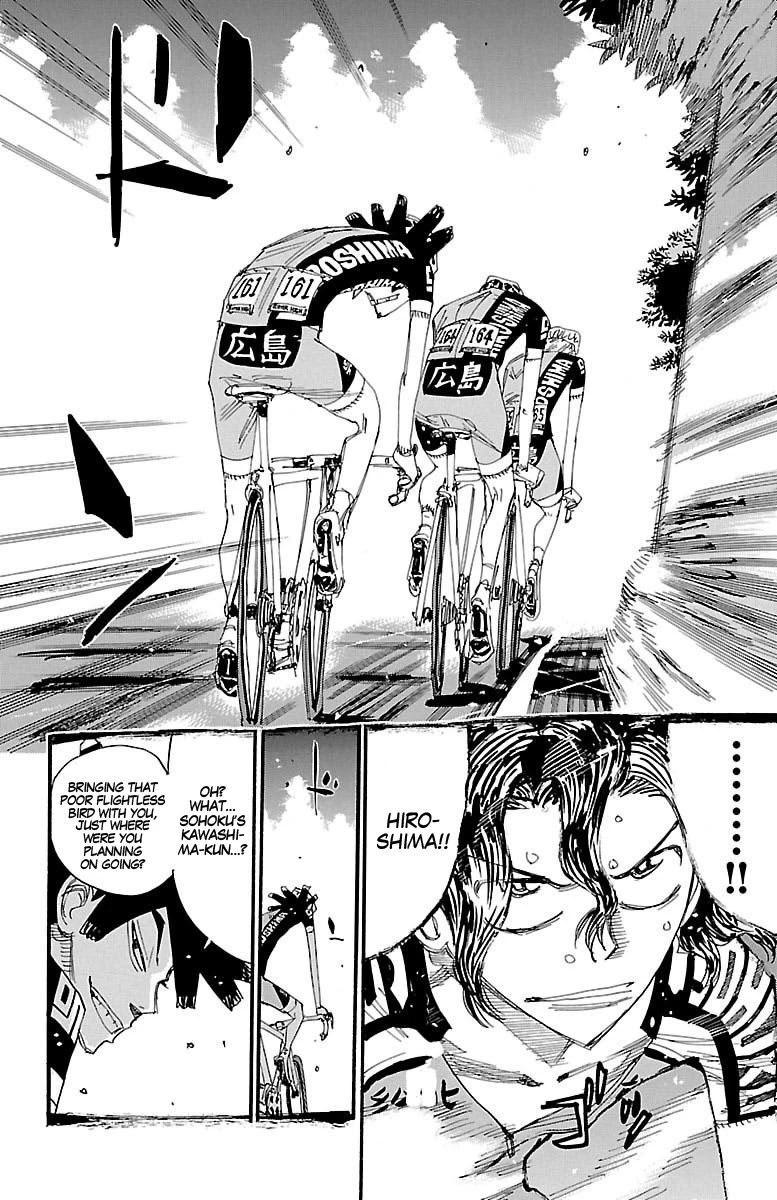 Yowamushi Pedal chapter 437 page 17