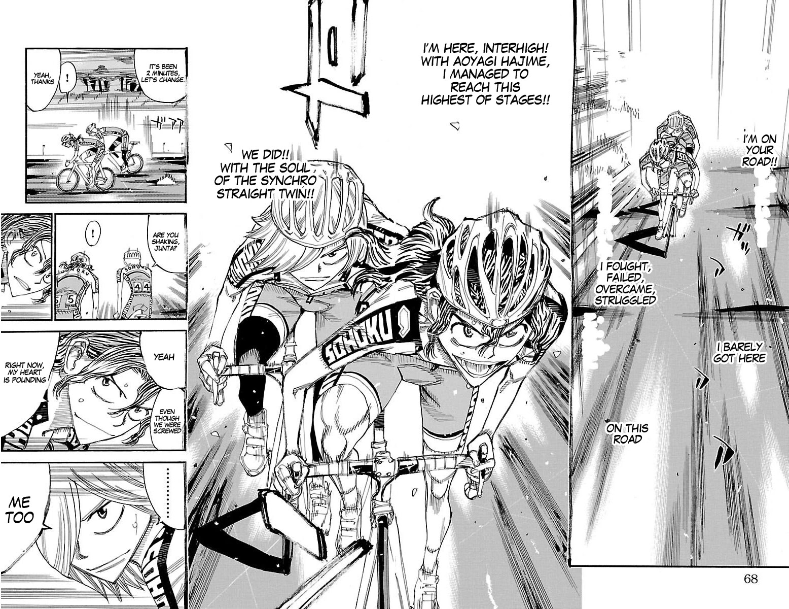 Yowamushi Pedal chapter 437 page 7