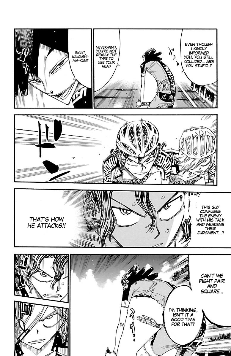 Yowamushi Pedal chapter 438 page 13