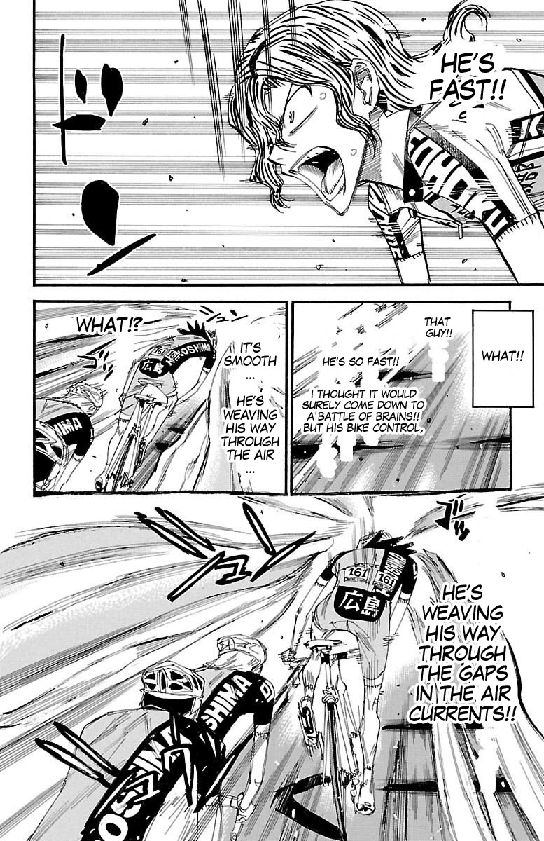 Yowamushi Pedal chapter 439 page 10