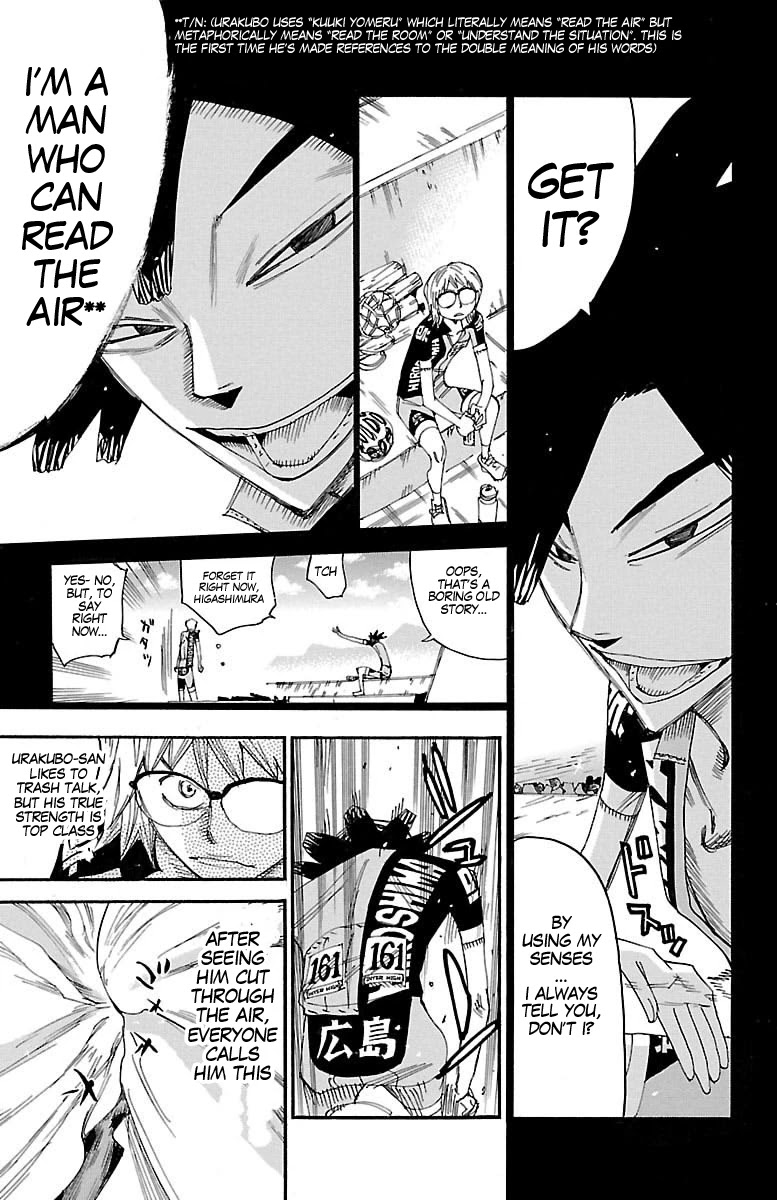 Yowamushi Pedal chapter 439 page 13