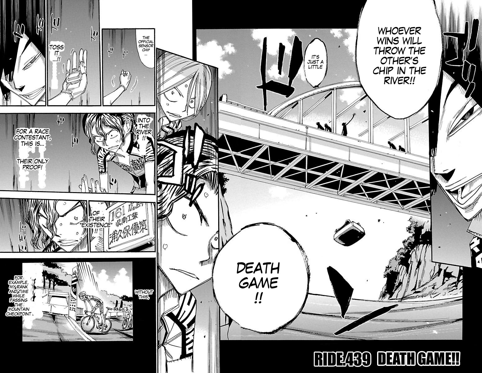 Yowamushi Pedal chapter 439 page 2