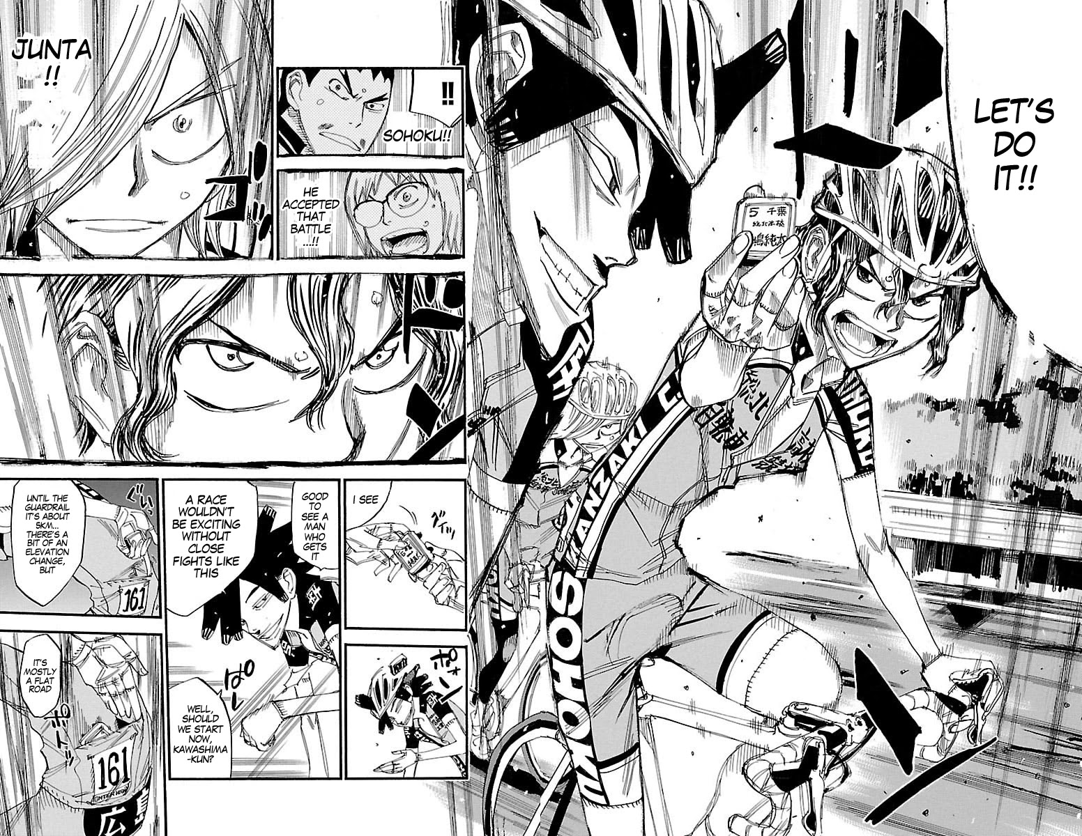 Yowamushi Pedal chapter 439 page 7