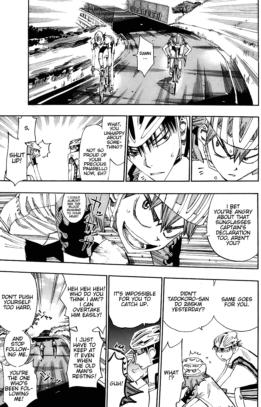 Yowamushi Pedal chapter 44 page 14