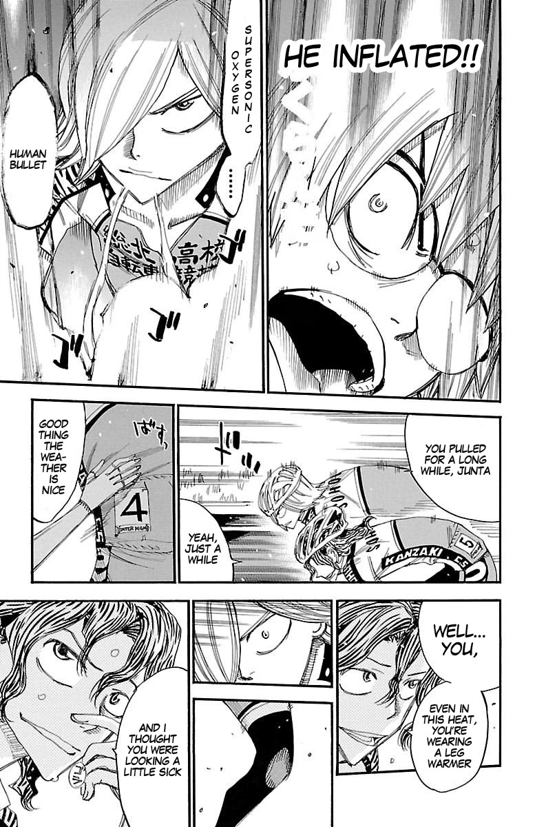 Yowamushi Pedal chapter 440 page 9