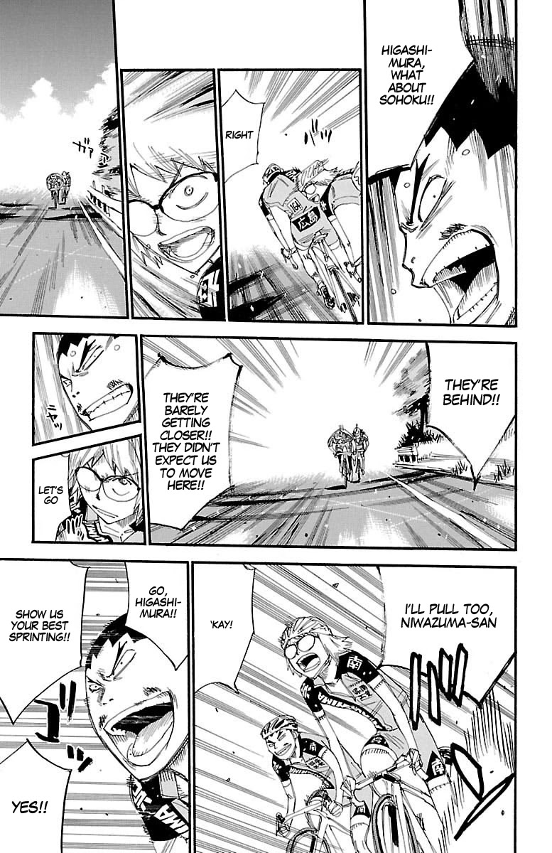 Yowamushi Pedal chapter 441 page 10