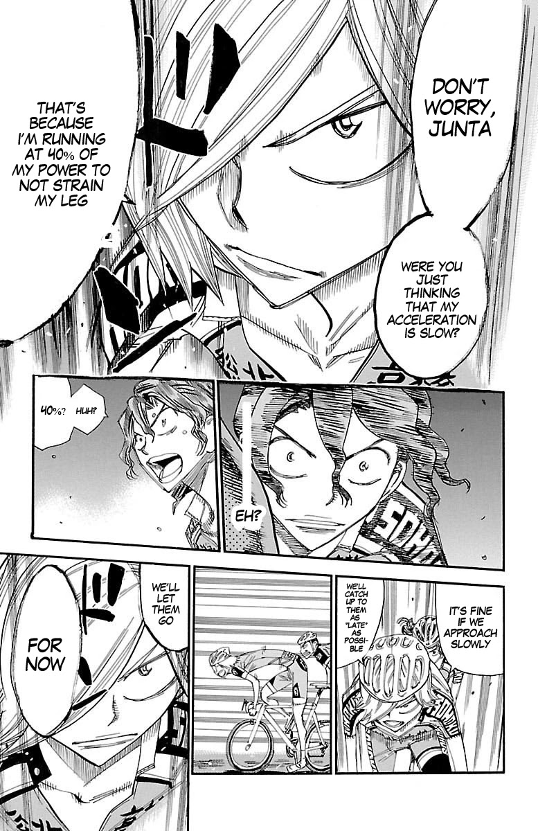 Yowamushi Pedal chapter 441 page 12