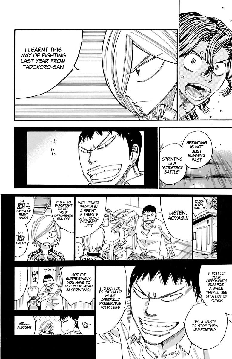 Yowamushi Pedal chapter 441 page 13