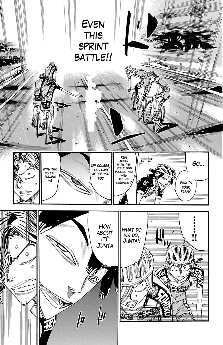 Yowamushi Pedal chapter 442 page 4