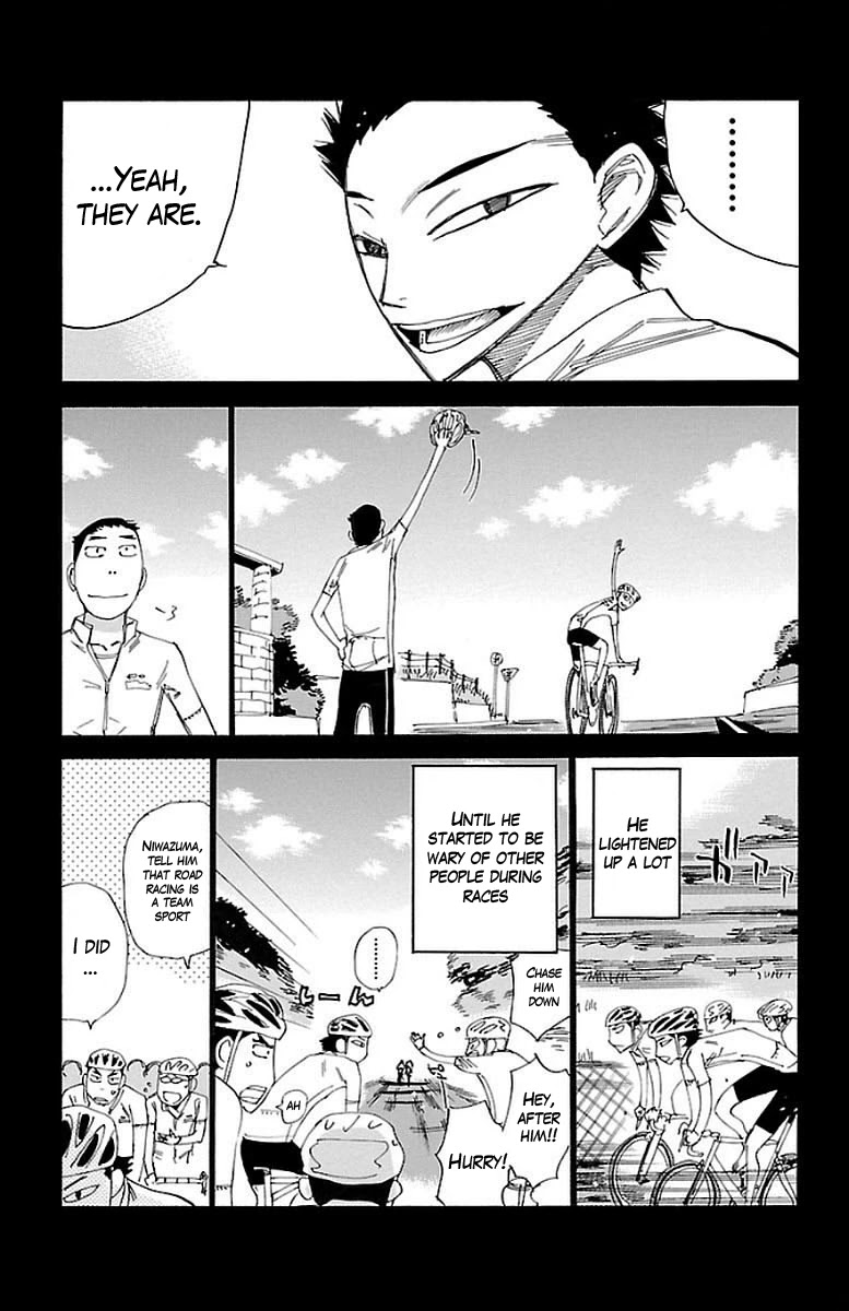 Yowamushi Pedal chapter 443 page 22