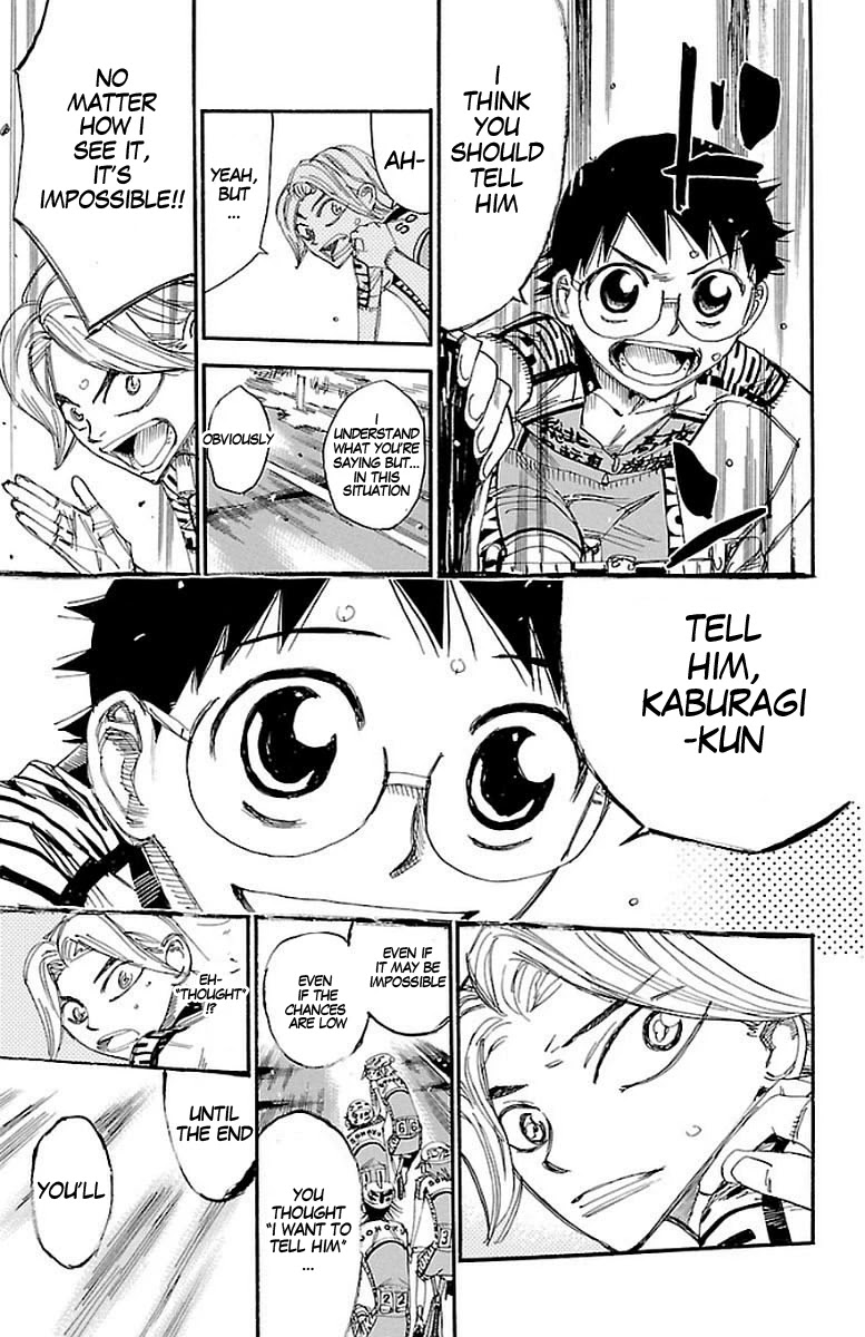 Yowamushi Pedal chapter 445 page 10