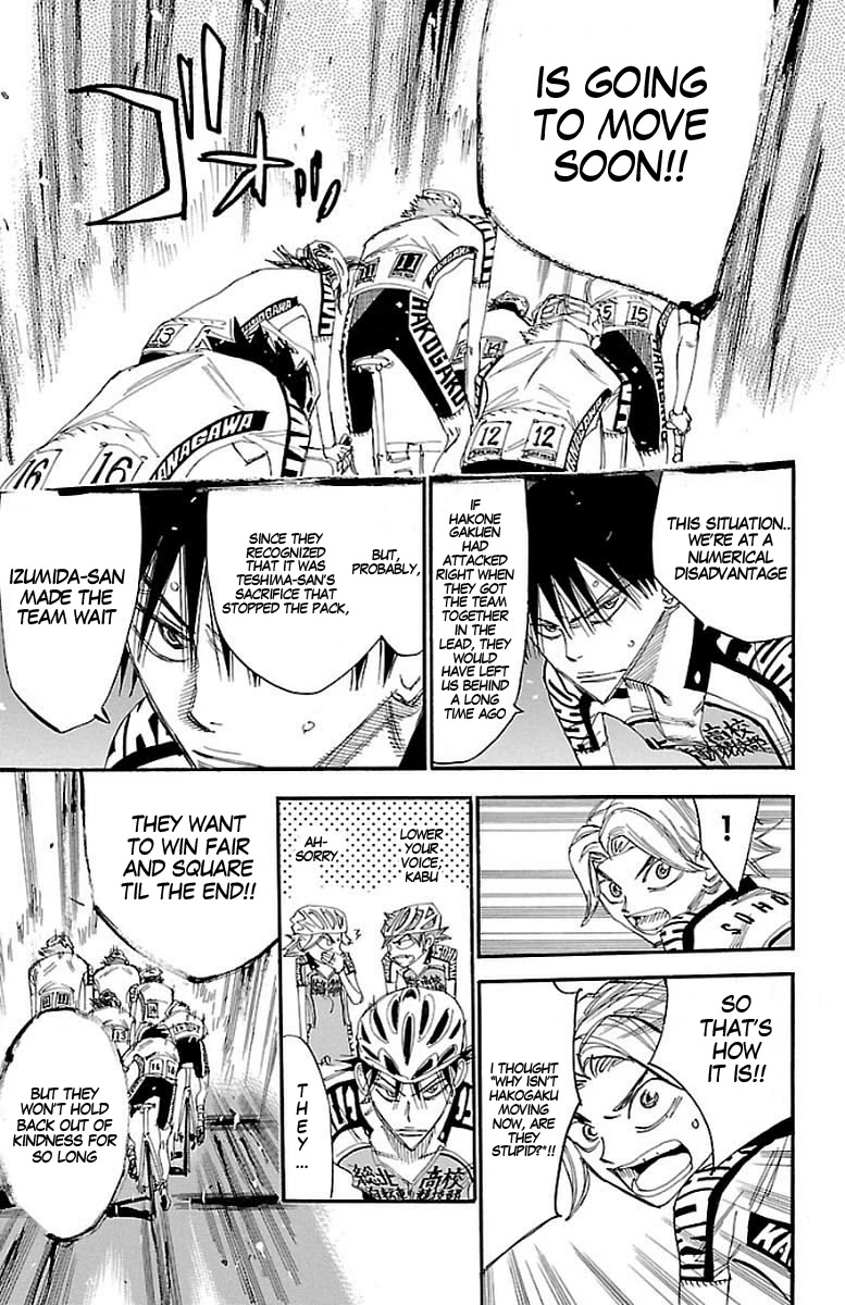 Yowamushi Pedal chapter 445 page 4