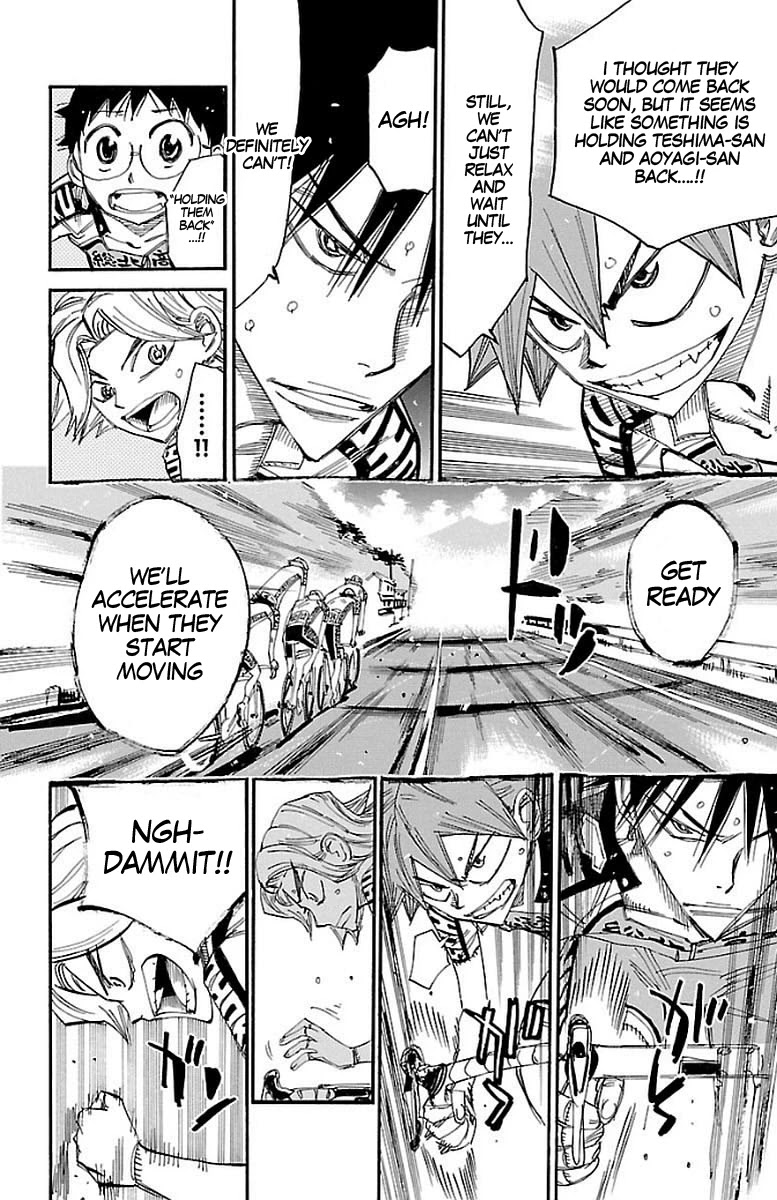 Yowamushi Pedal chapter 445 page 5